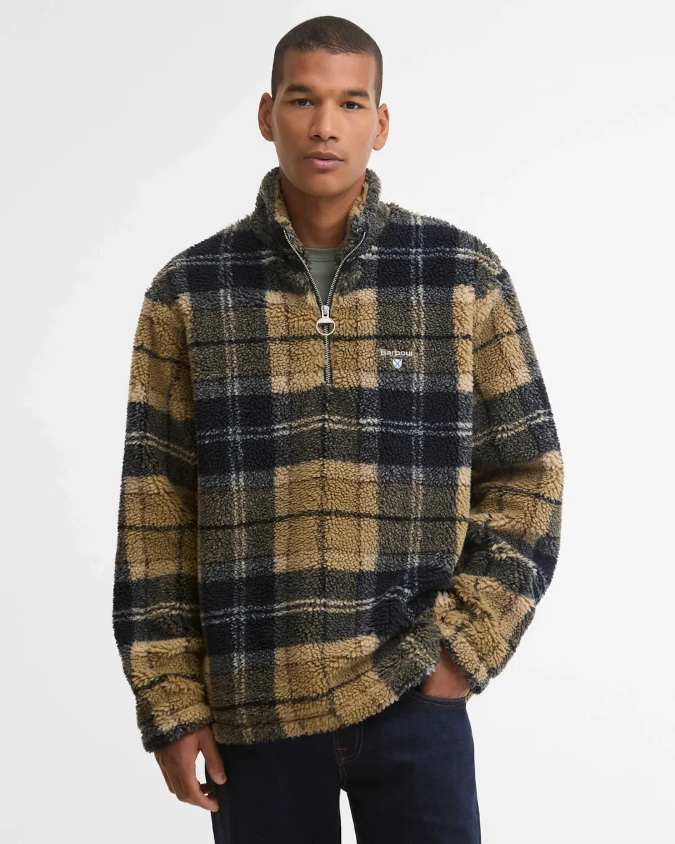 Tartan Half-Zip Fleece