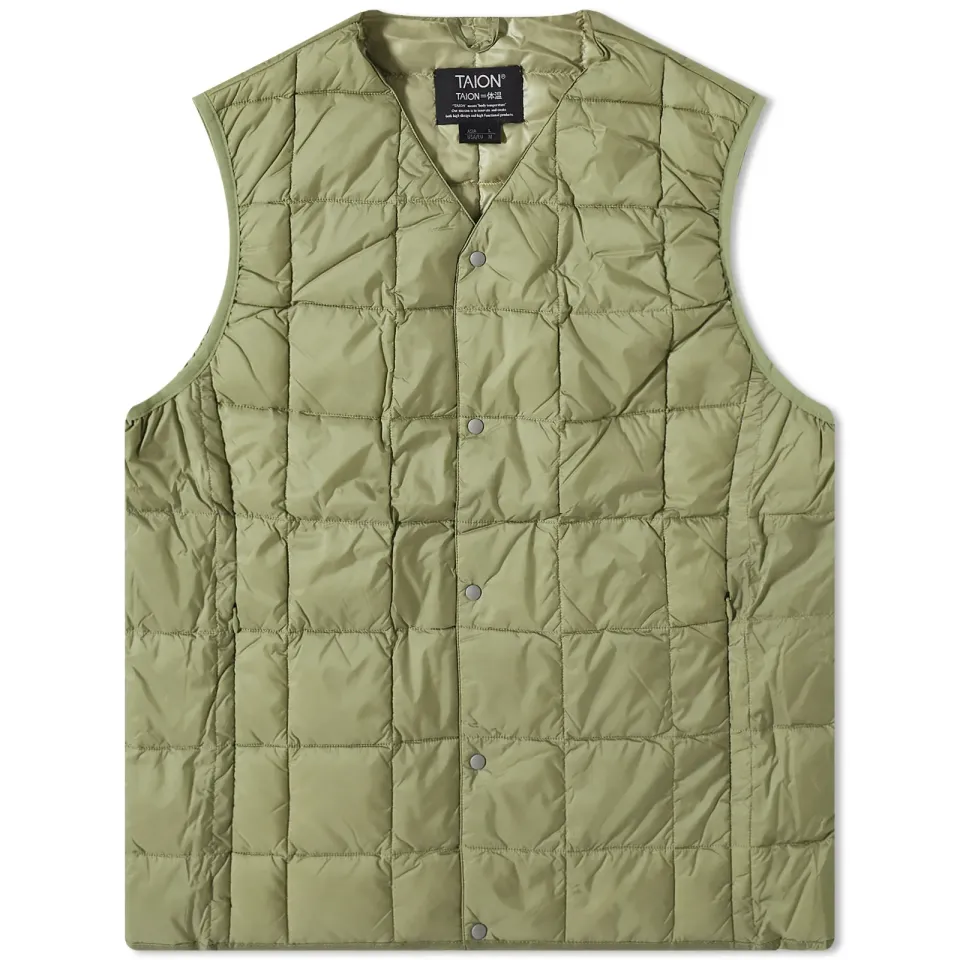V-Neck Down Vest