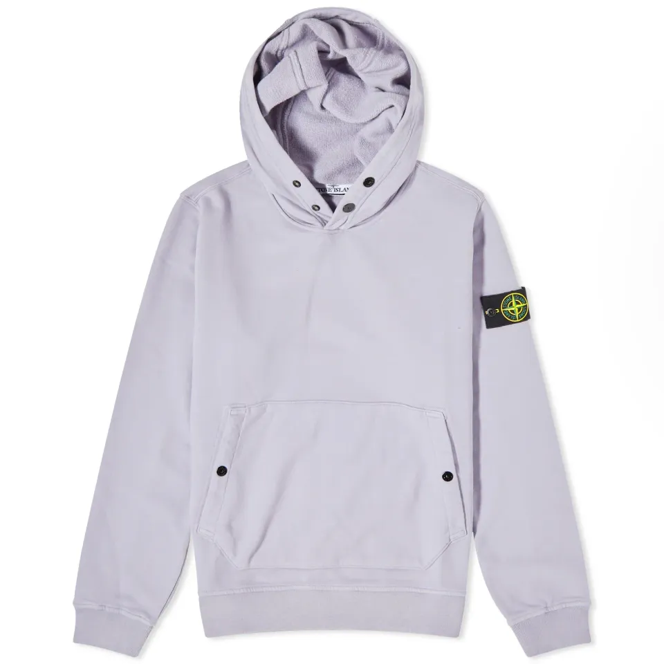 Snap Neck Popover Hoodie