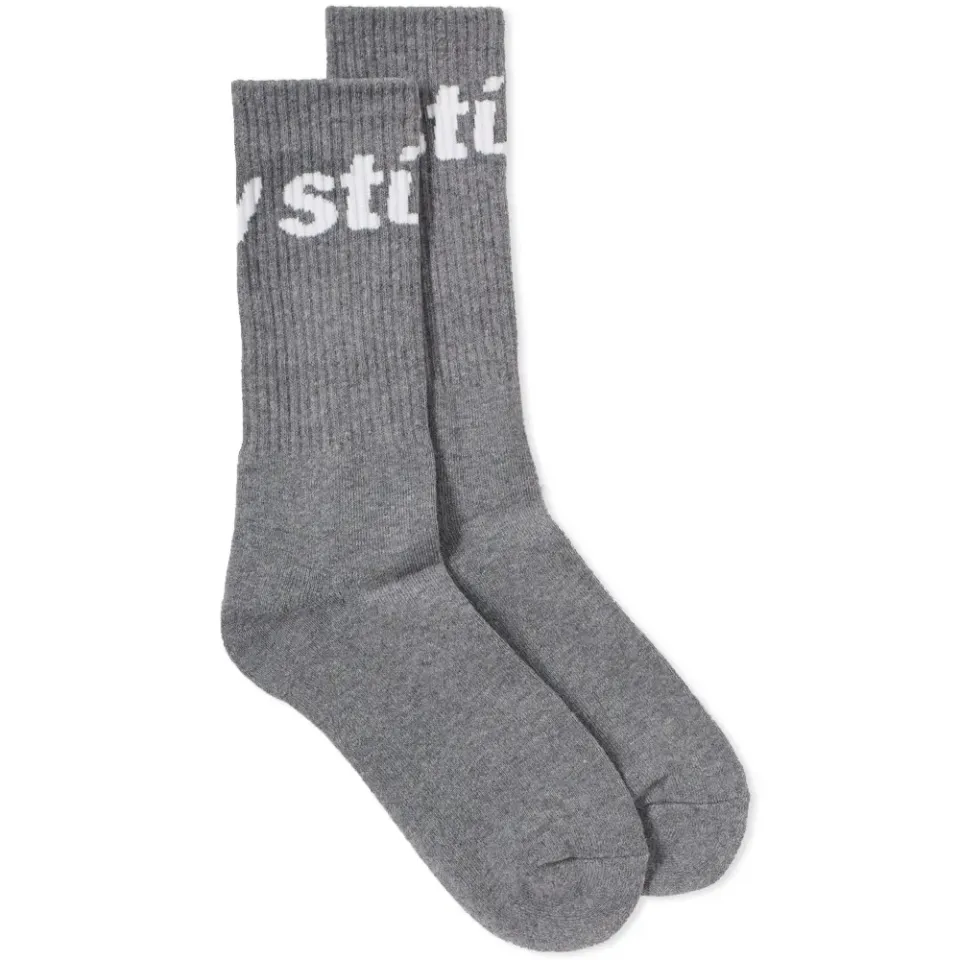 Jacquard Logo Sock