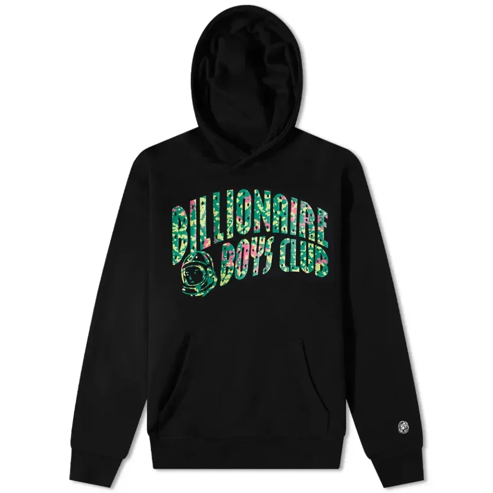 Jungle Camo Arch Logo Popover Hoodie