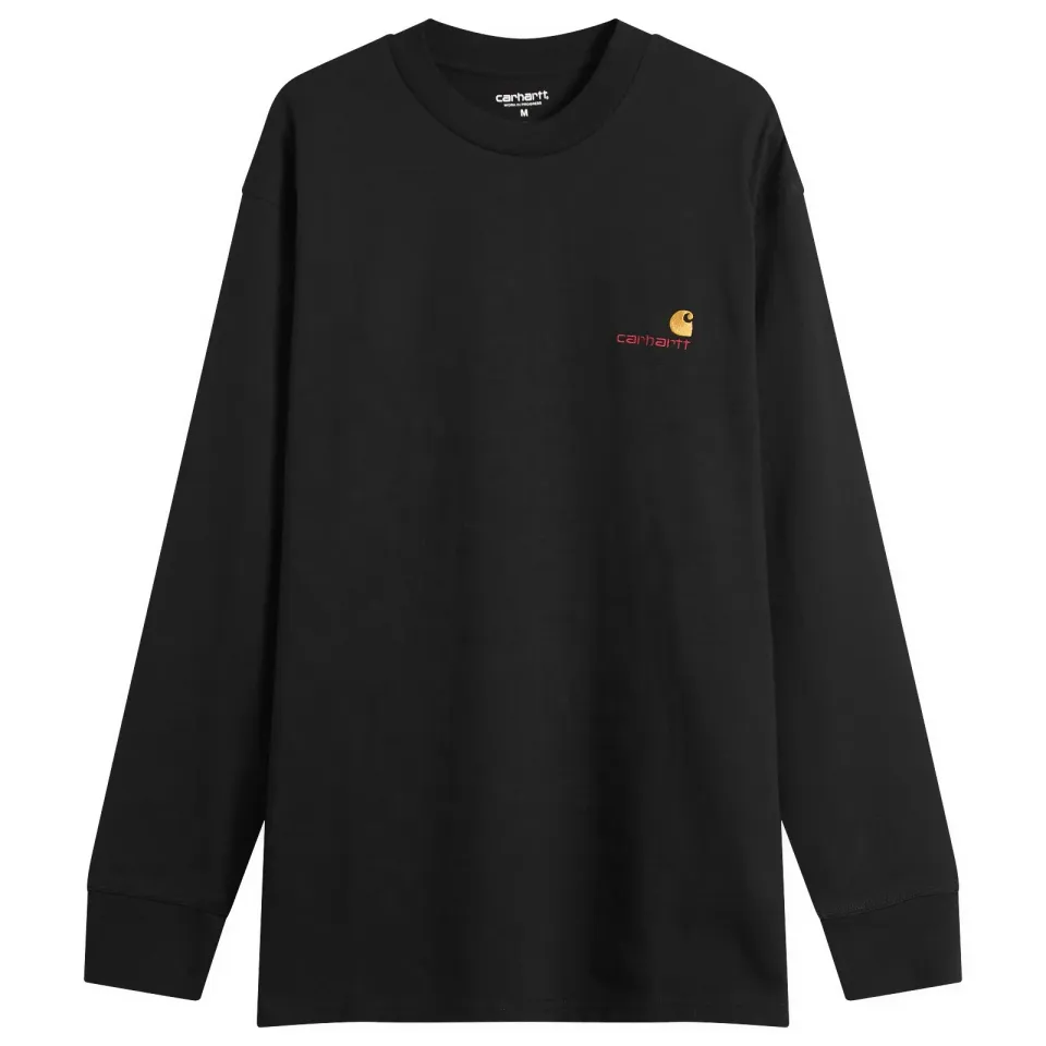 Long Sleeve American Script T-Shirt