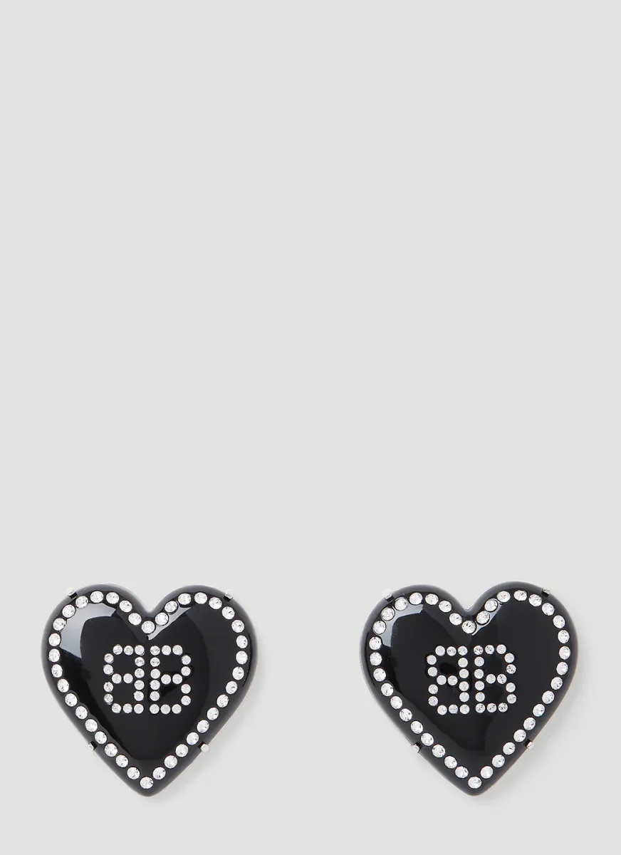 Heart Logo Earrings