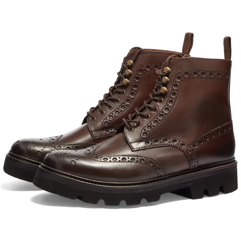 Fred Lug Brogue Boot
