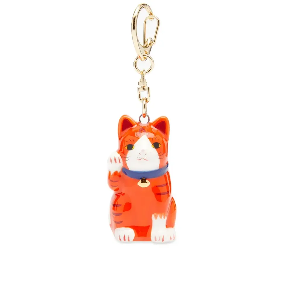 Chugai Toen Fortune Cat Key Chain