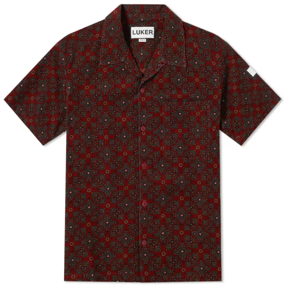 Luker by Neighborhood Short Sleeve Orient Shirt