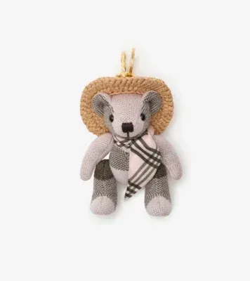 Thomas Bear Charm in Mallow pink - Women, Wool