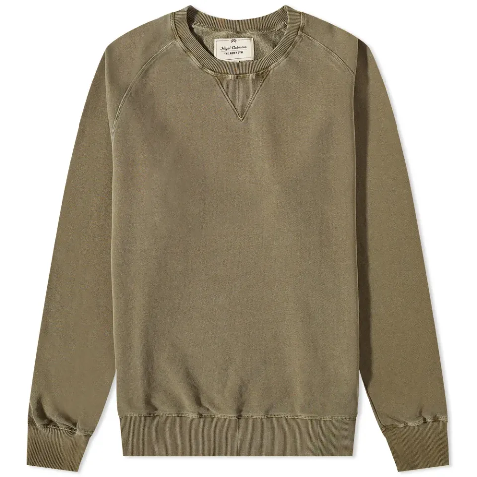 Embroidered Arrow Crew Sweat