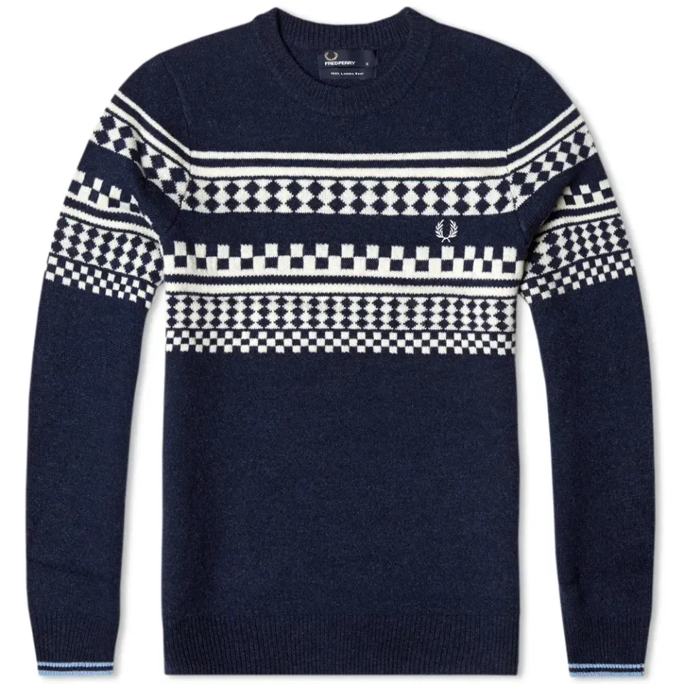 Fred Perry Tipped Ireland Knit Sweater