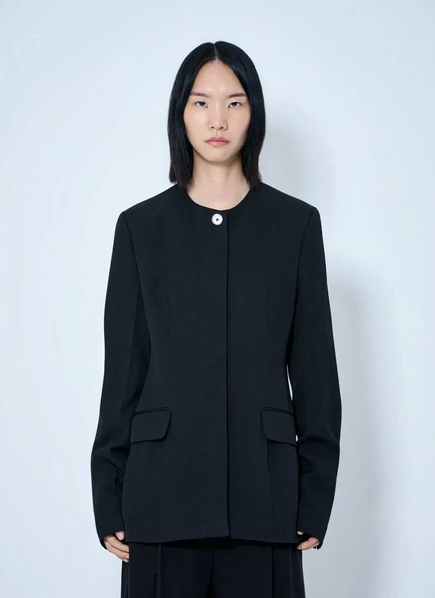 Collarless Evening Blazer