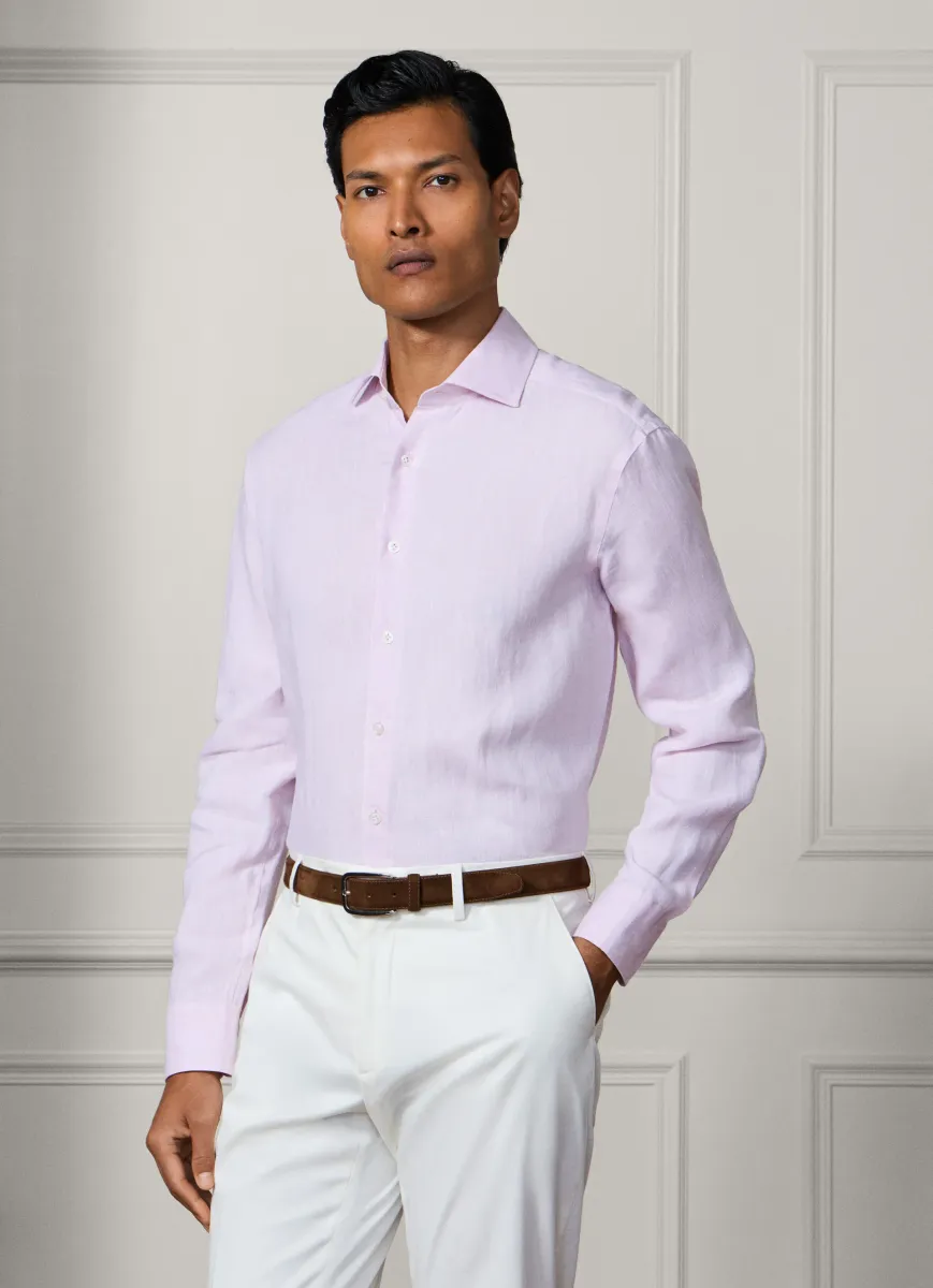 Tailored Fit Linen Shirt