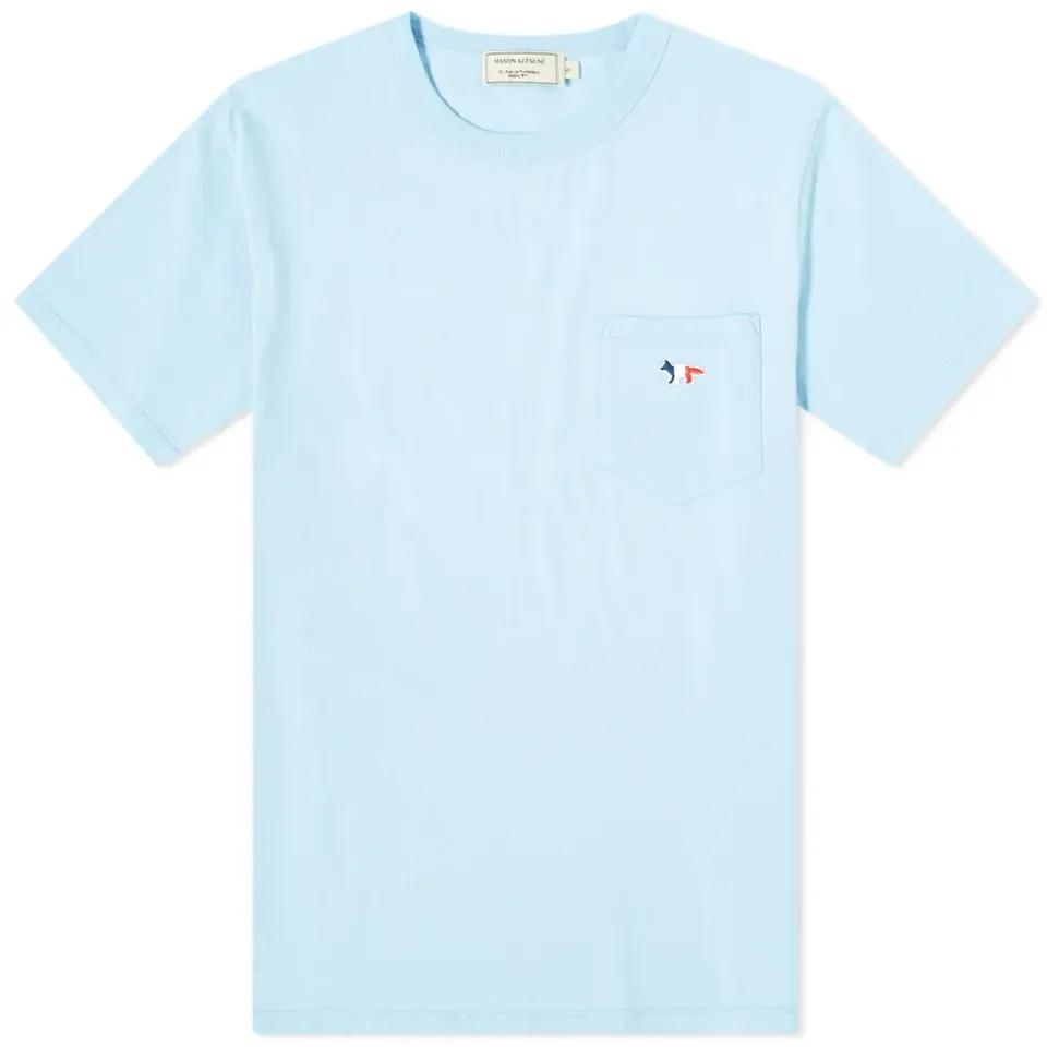 Maison Kitsuné Tricolor Fox Pocket Tee