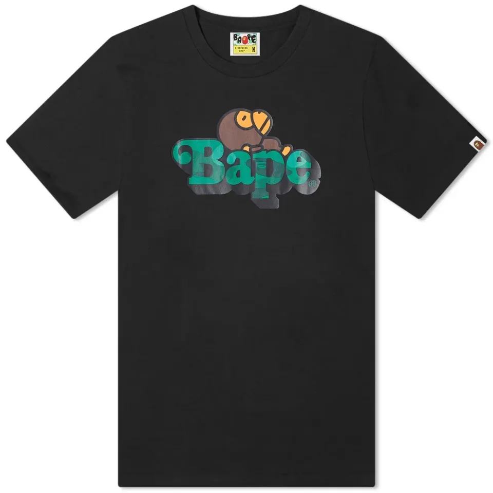 Colour Camo C Milo On BAPE T-Shirt