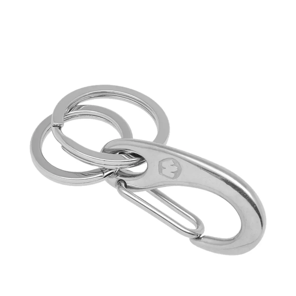 Double Ring Snap Key Hook