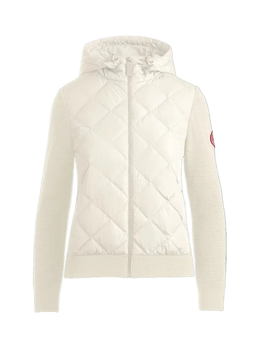 Women HyBridge Quilted Knit Hoodie Cottongrass