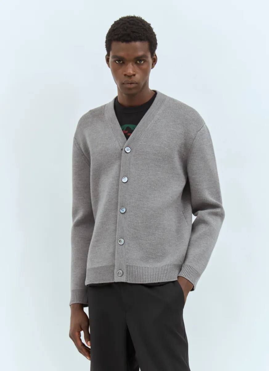 Wool Knit Cardigan
