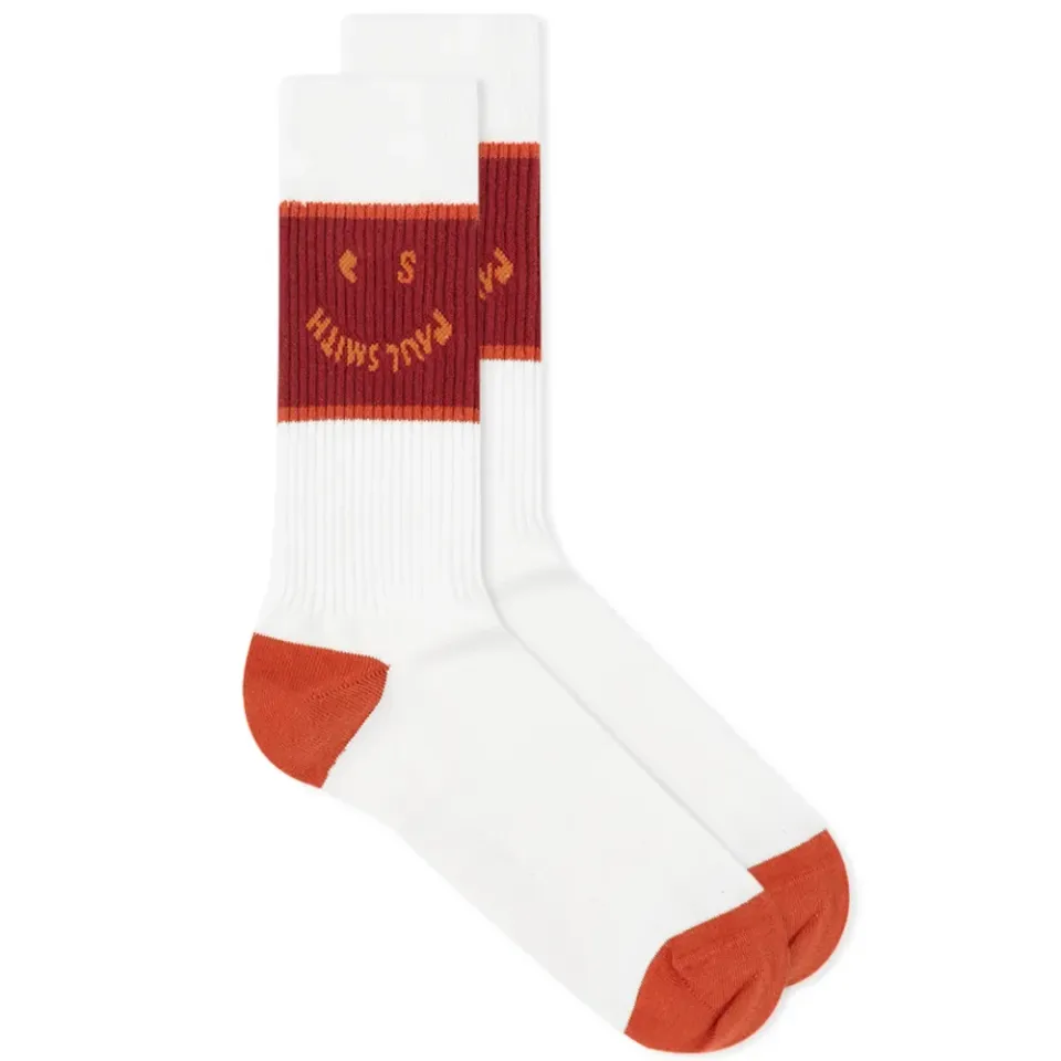Smiley Face Sports Socks