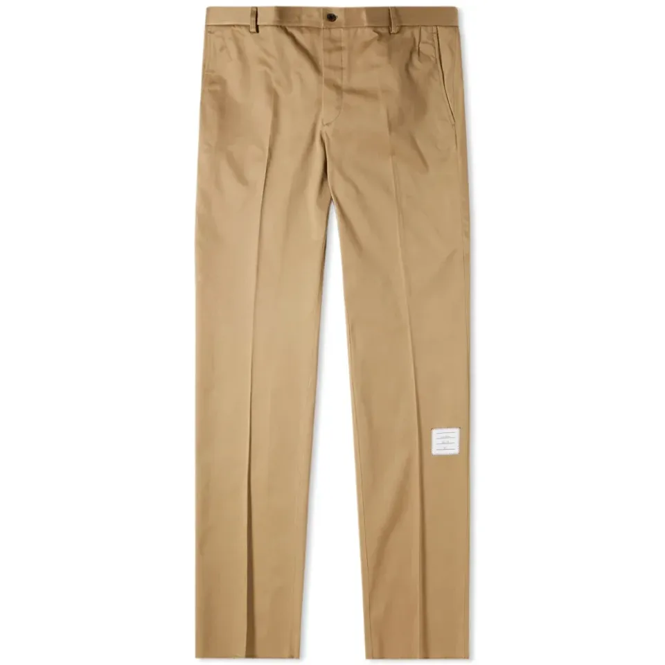 Unconstructed Twill Logo Chino