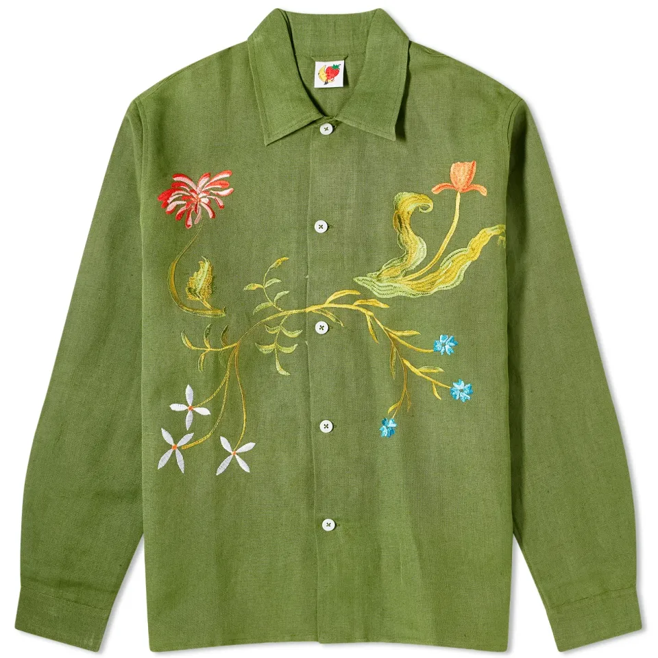 Embroidered Garden Shirt