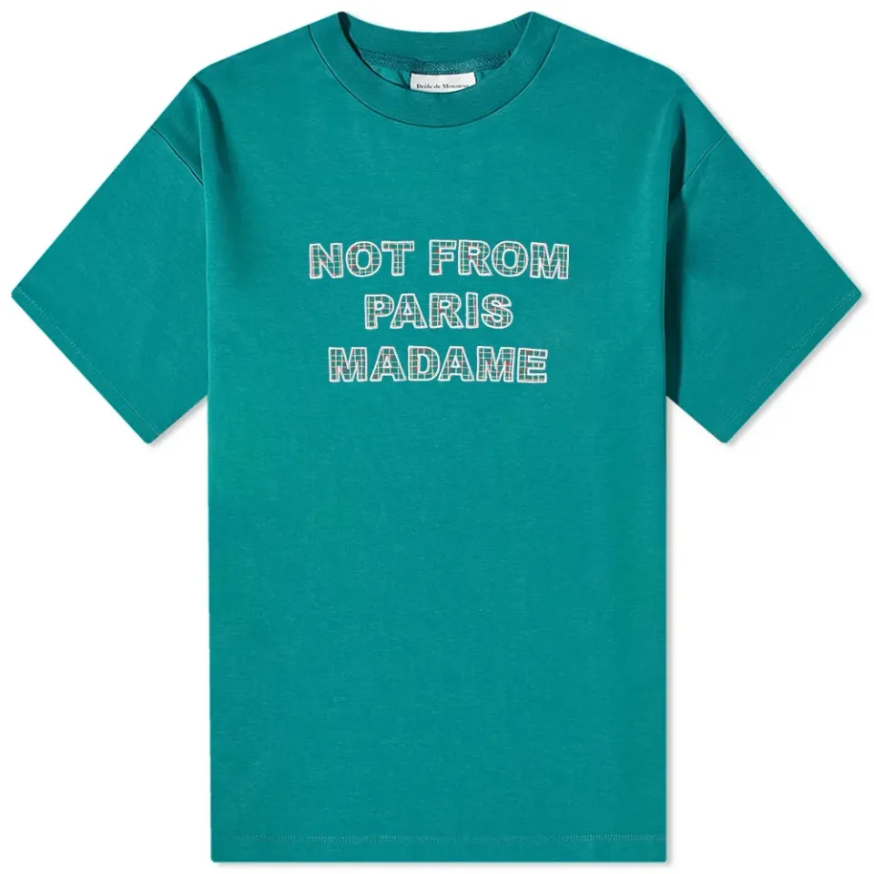 Not From Paris Madame Tartan T-Shirt