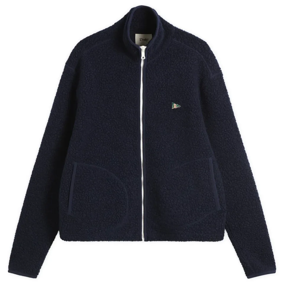 Boucle Wool Fleece Jacket