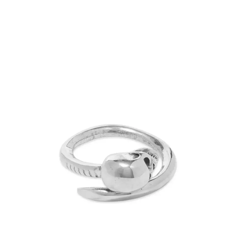Twisted Skull Ring