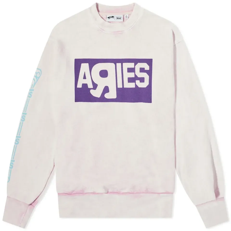 x Aries Crew Sweat