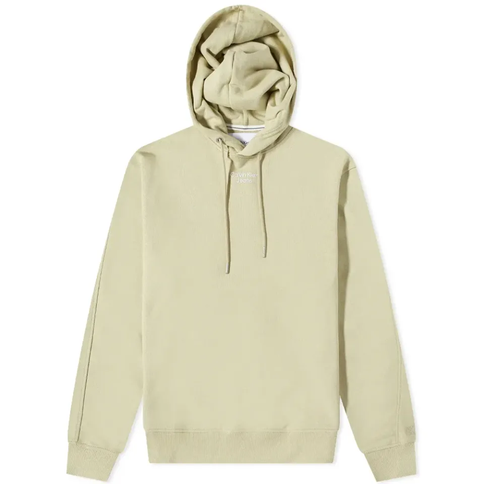 Stacked Logo Hoodie
