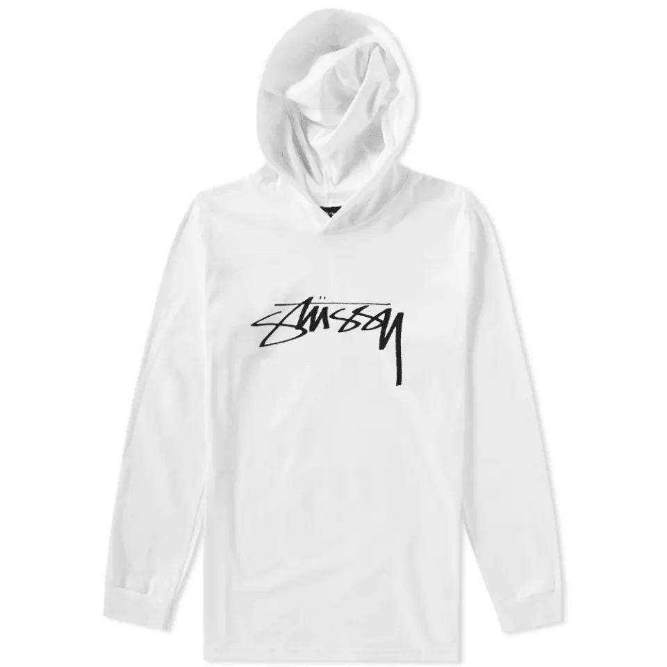 Long Sleeve Hooded Smooth Stock Tee