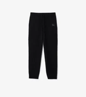 Wool Blend Track Pants in Black - Men, Cashmere