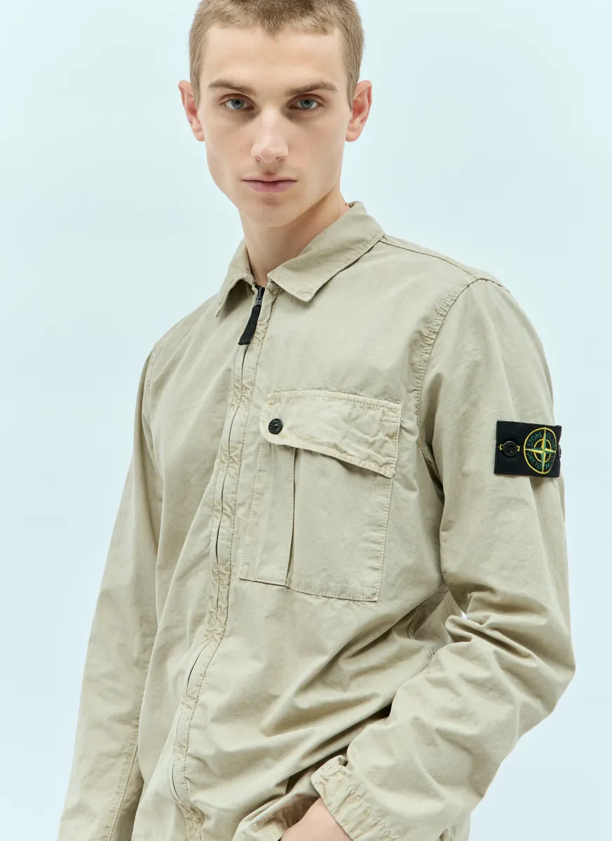 Logo Patch Overshirt