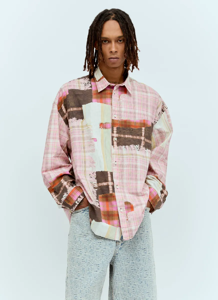 Print Button-Up Shirt