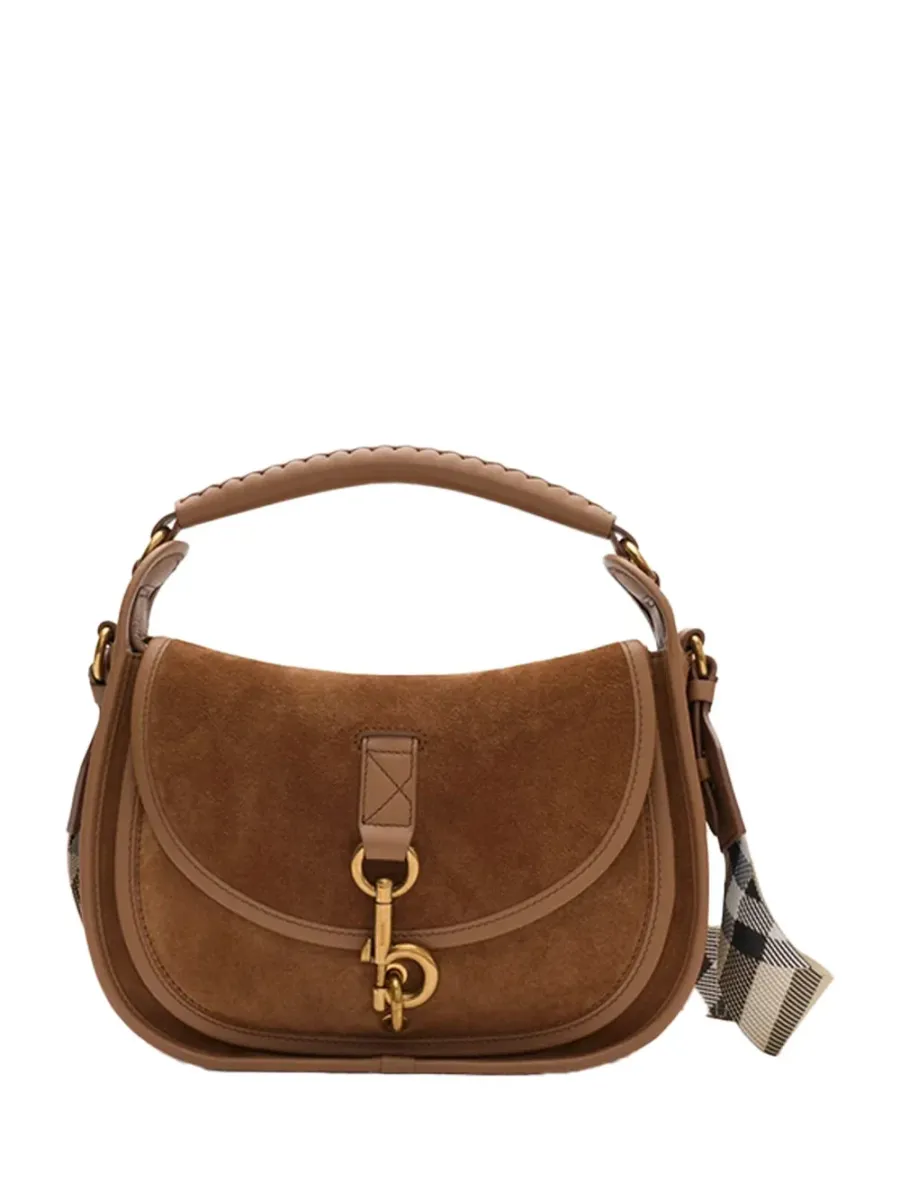Small B Clip Messenger Bag Hazel