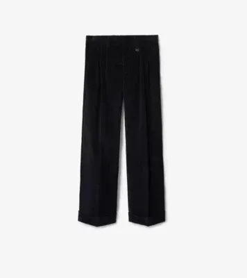 Corduroy Trousers in Twilight blue - Men, Cotton