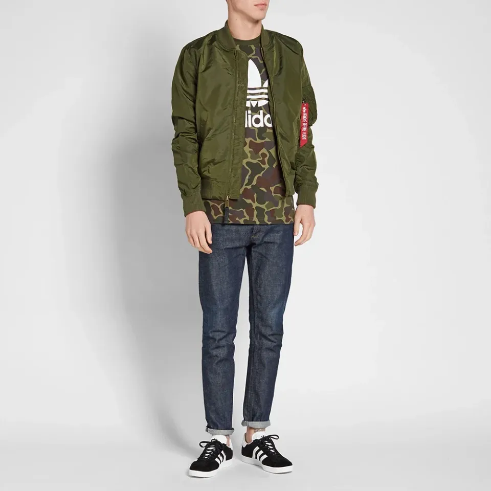 Trefoil Camo Tee