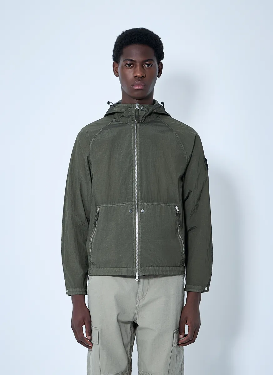Short Compass Patch Jacket
