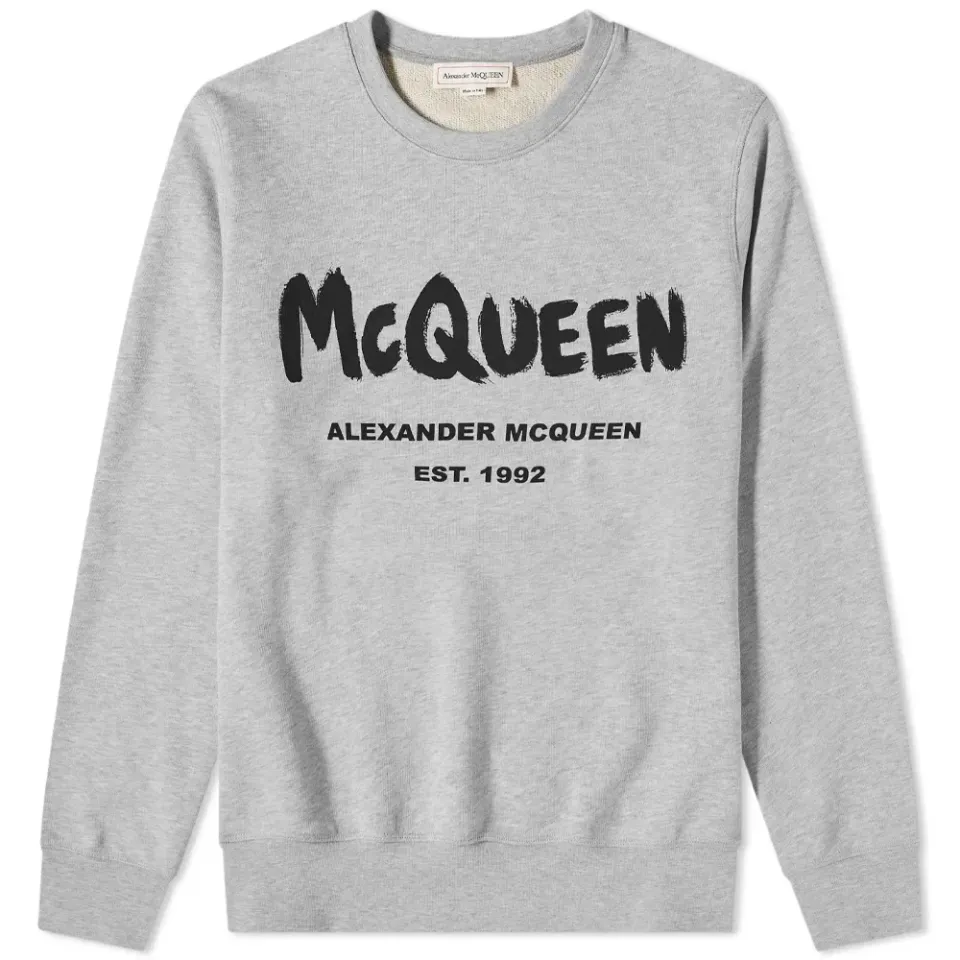 Graffiti Logo Crew Sweat