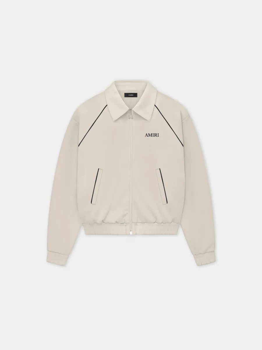 TRACK JACKET - Alabaster