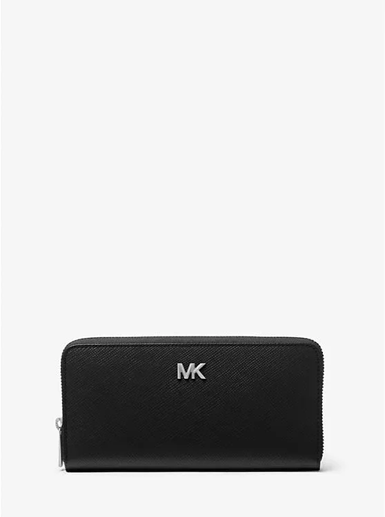Edison Leather Zip-Around Wallet