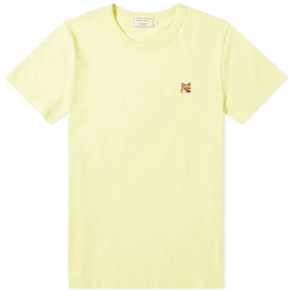 Maison Kitsuné Fox Head Patch Tee