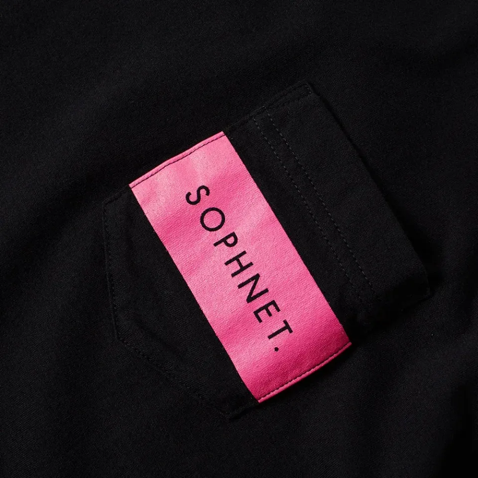 SOPHNET. Colour Bar Pocket Tee