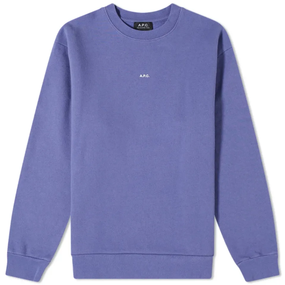 A.P.C. Steve Central Logo Crew Sweat