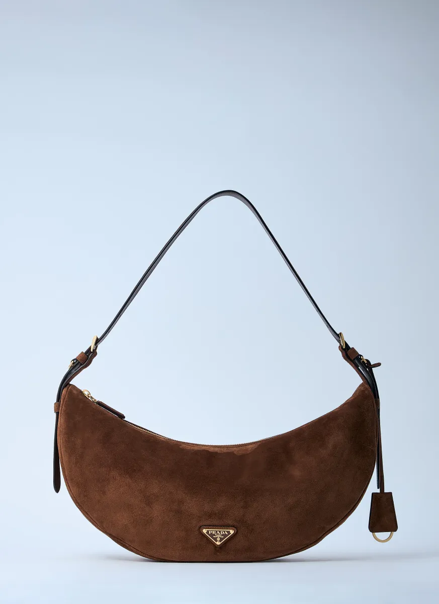 Small Suede Shoulder Bag