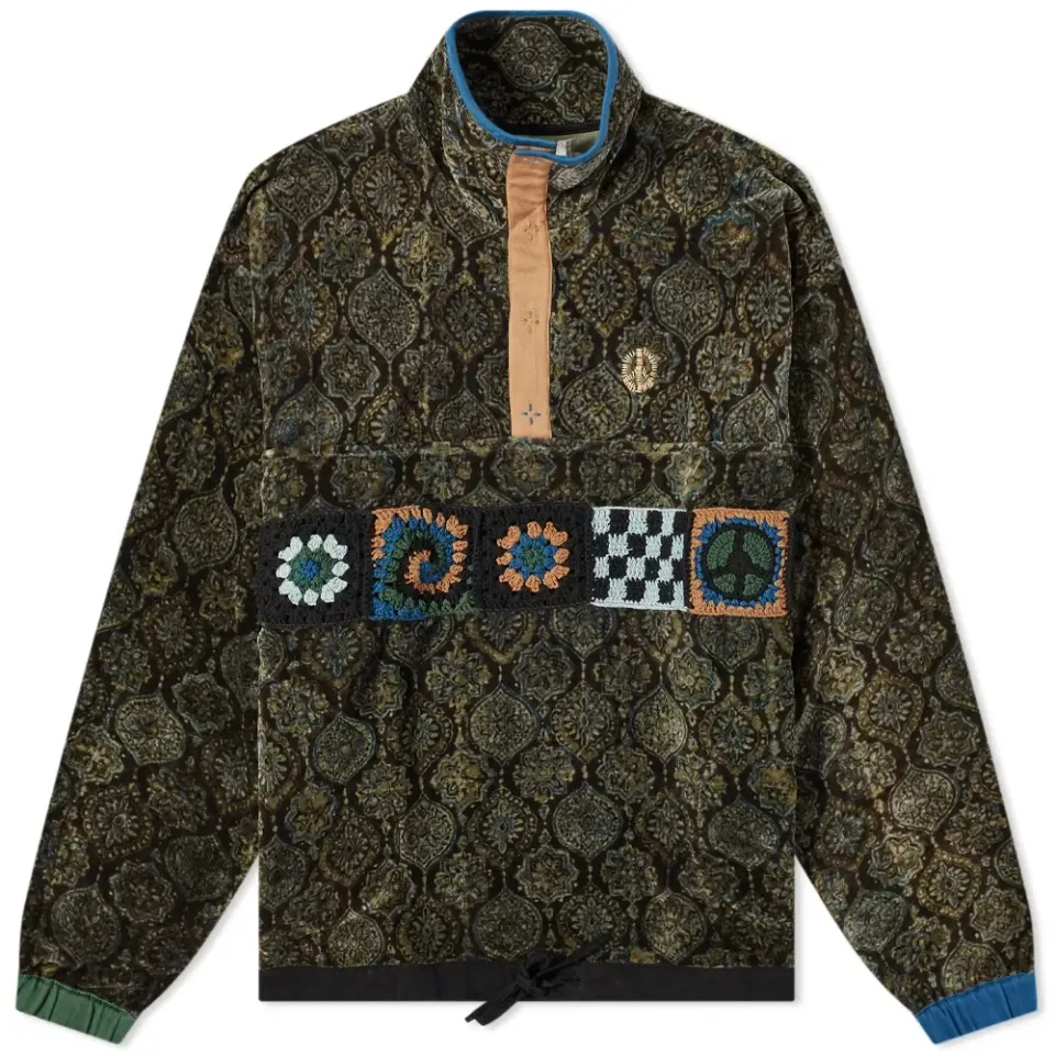 Story mfg. Polite Pullover Velvet Jacket