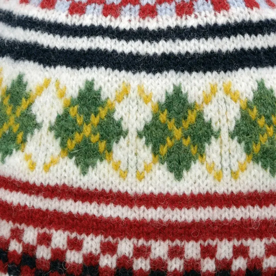 Fred Perry British Knitting Patterns Fairisle Beanie