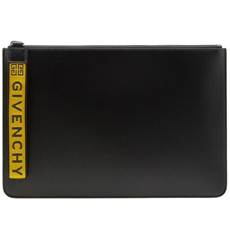 Logo Taping Zip Pouch