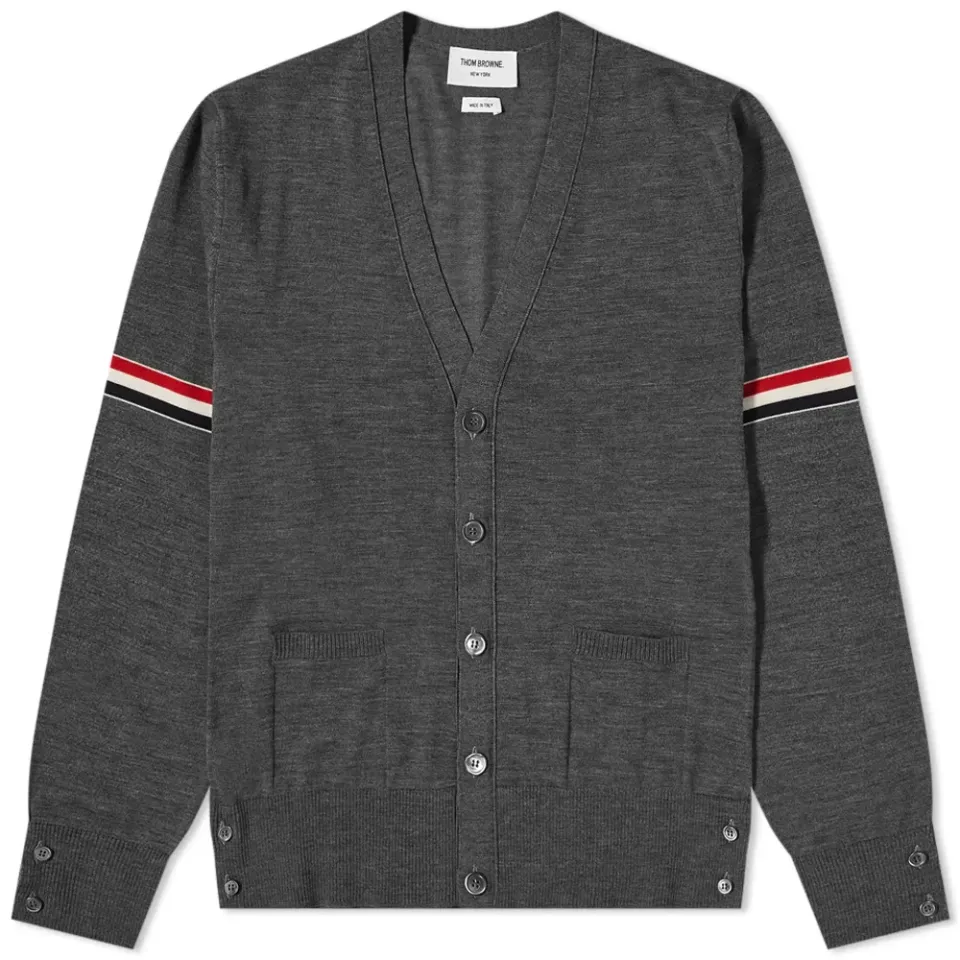 Grosgrain Armband Merino Cardigan