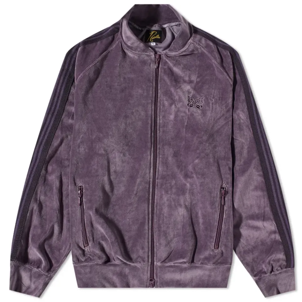 Velour Track Jacket