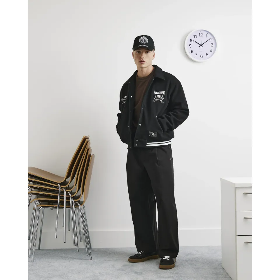 Cotton Balloon Leg Trousers