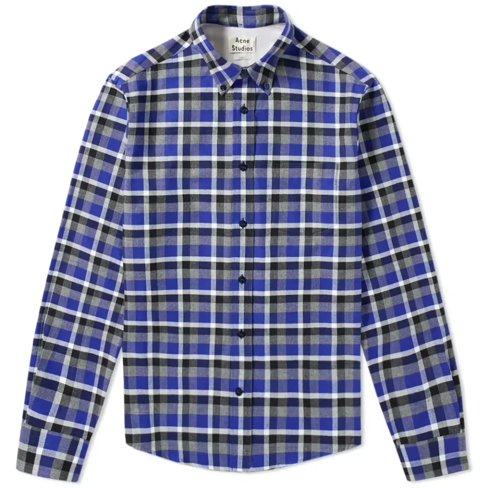 Isherwood Tartan Check Button Down Shirt